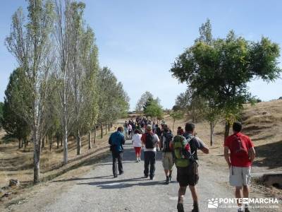 Cañones del Río Cega y  Santa Águeda  – Pedraza;agencias de viajes para grupos rio bidasoa mapa